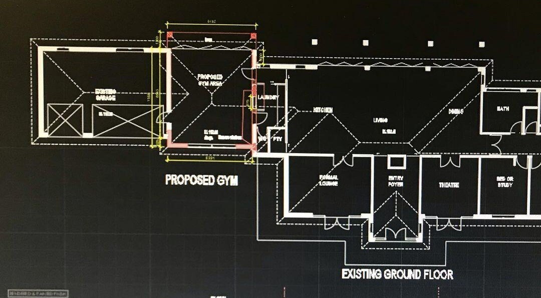 No better time then the present to design and construct a home gym-#customdesign #homegym #socialdistancing